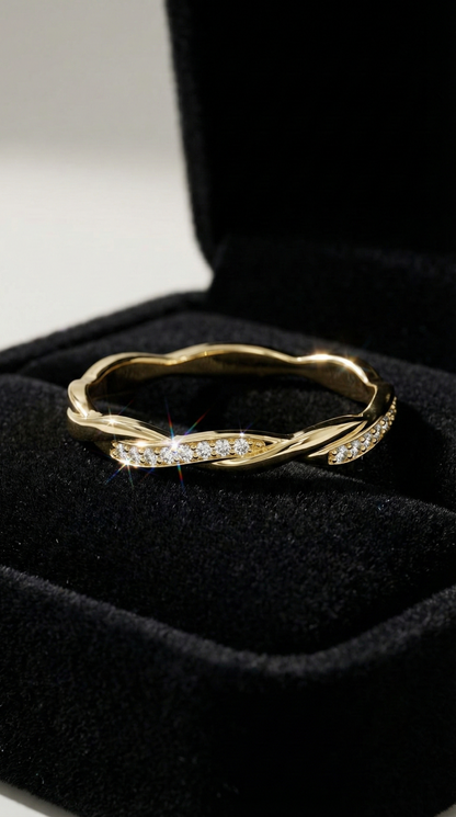 Celestial Swirl Ring