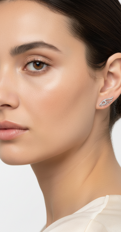 Pendientes de maravilla alada