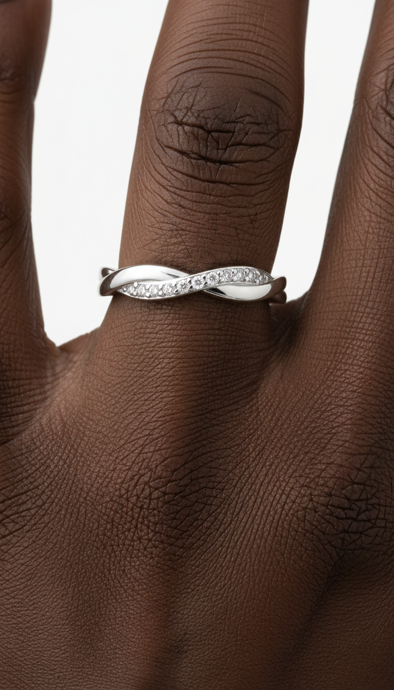 Celestial Swirl Ring