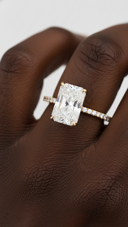 Glimmering Galaxy Ring