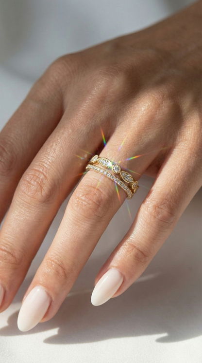 Glacial Stars Ring
