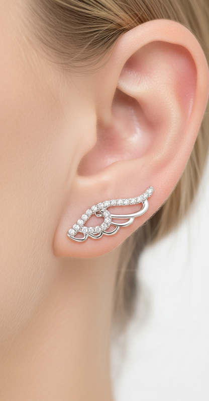 Pendientes de maravilla alada