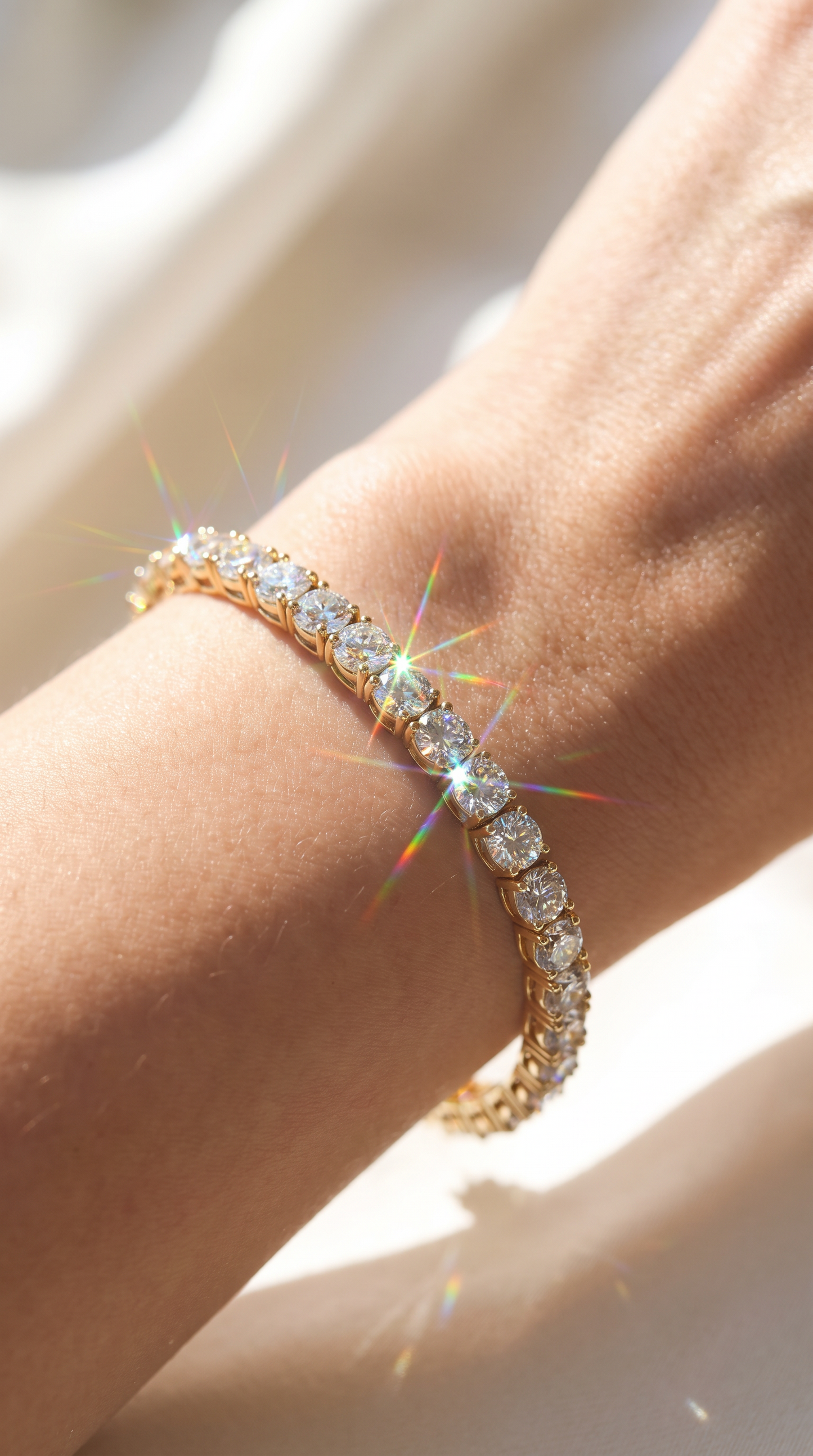 Galaxy Tennis Bracelet