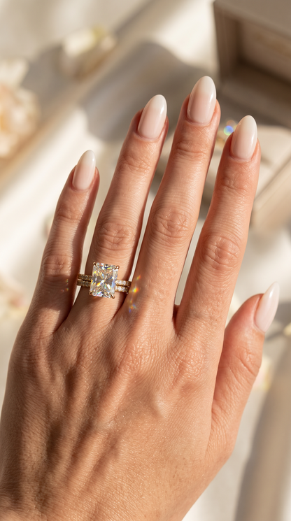 Glimmering Galaxy Ring