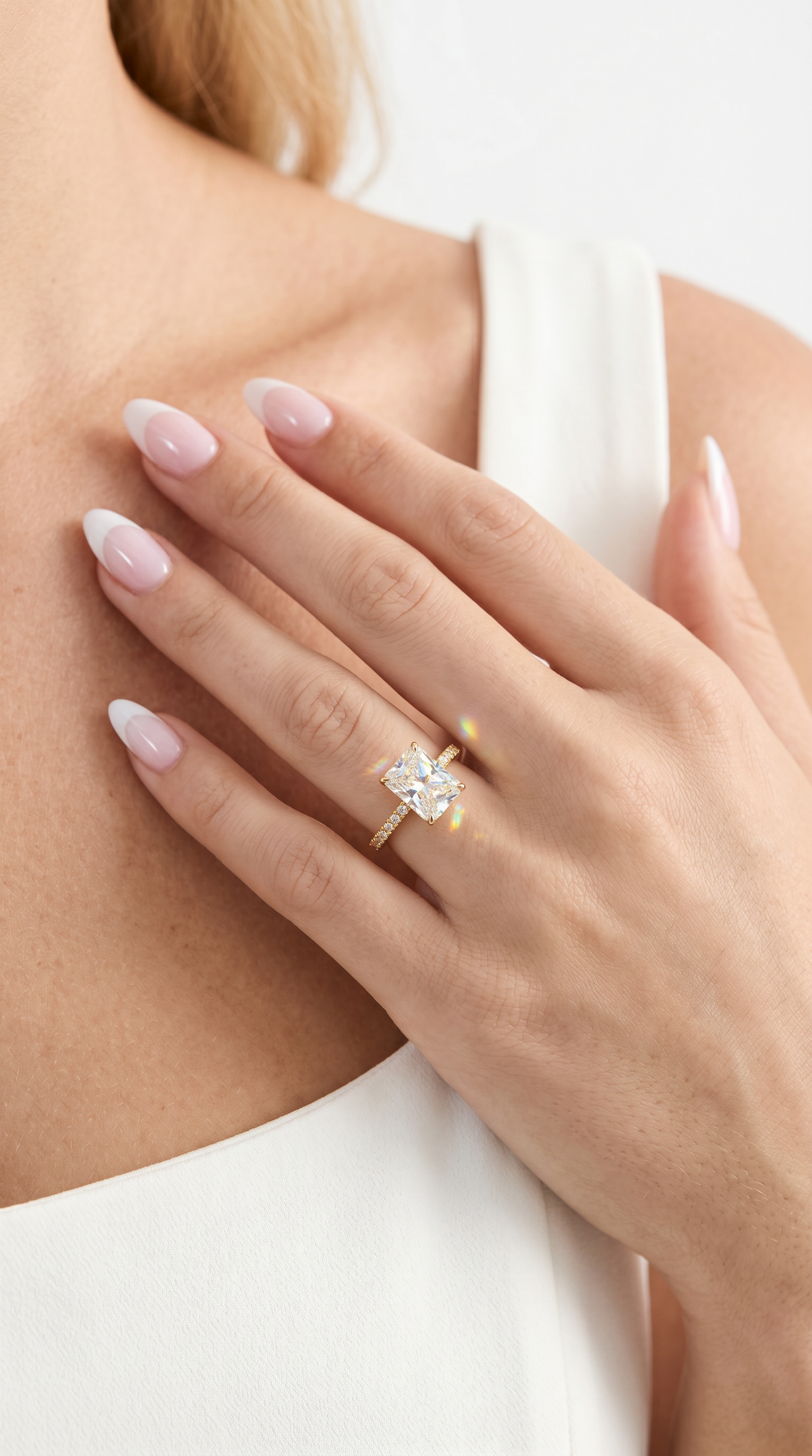 Glimmering Galaxy Ring