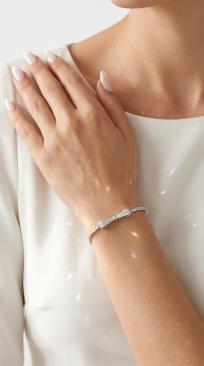 Bowtie Brilliance Bracelet
