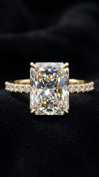 Glimmering Galaxy Ring
