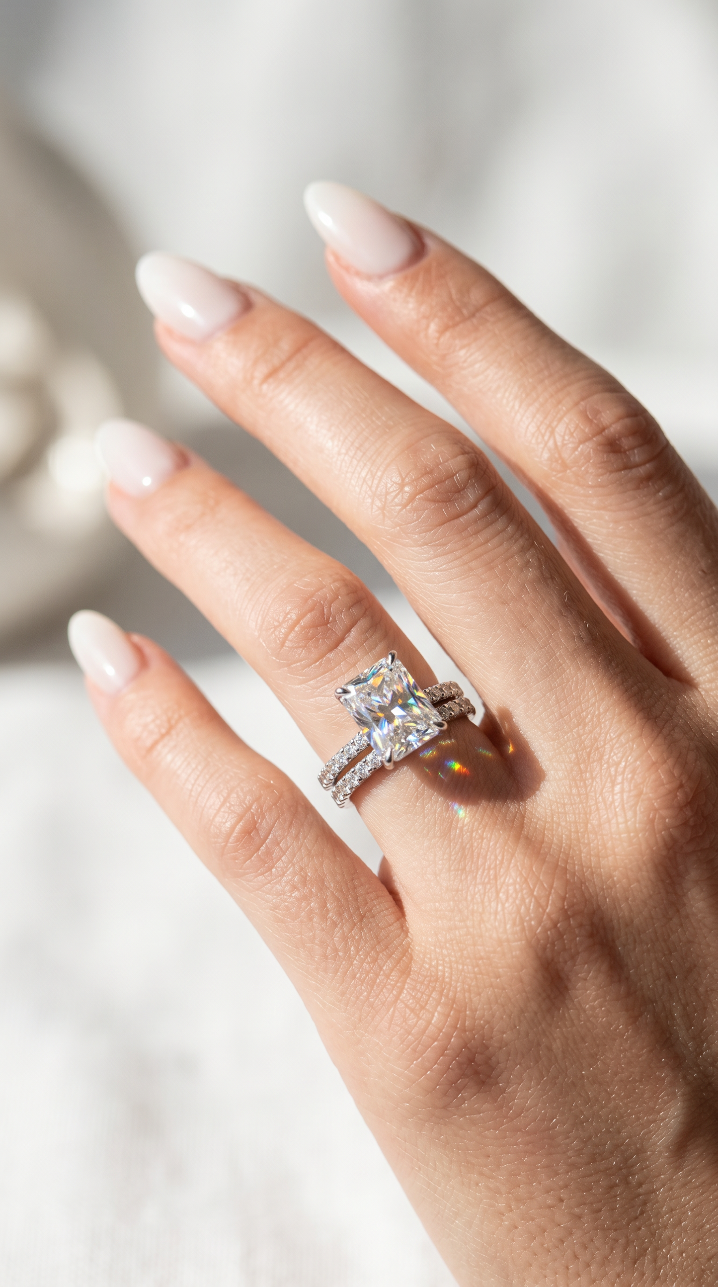 Glimmering Galaxy Ring