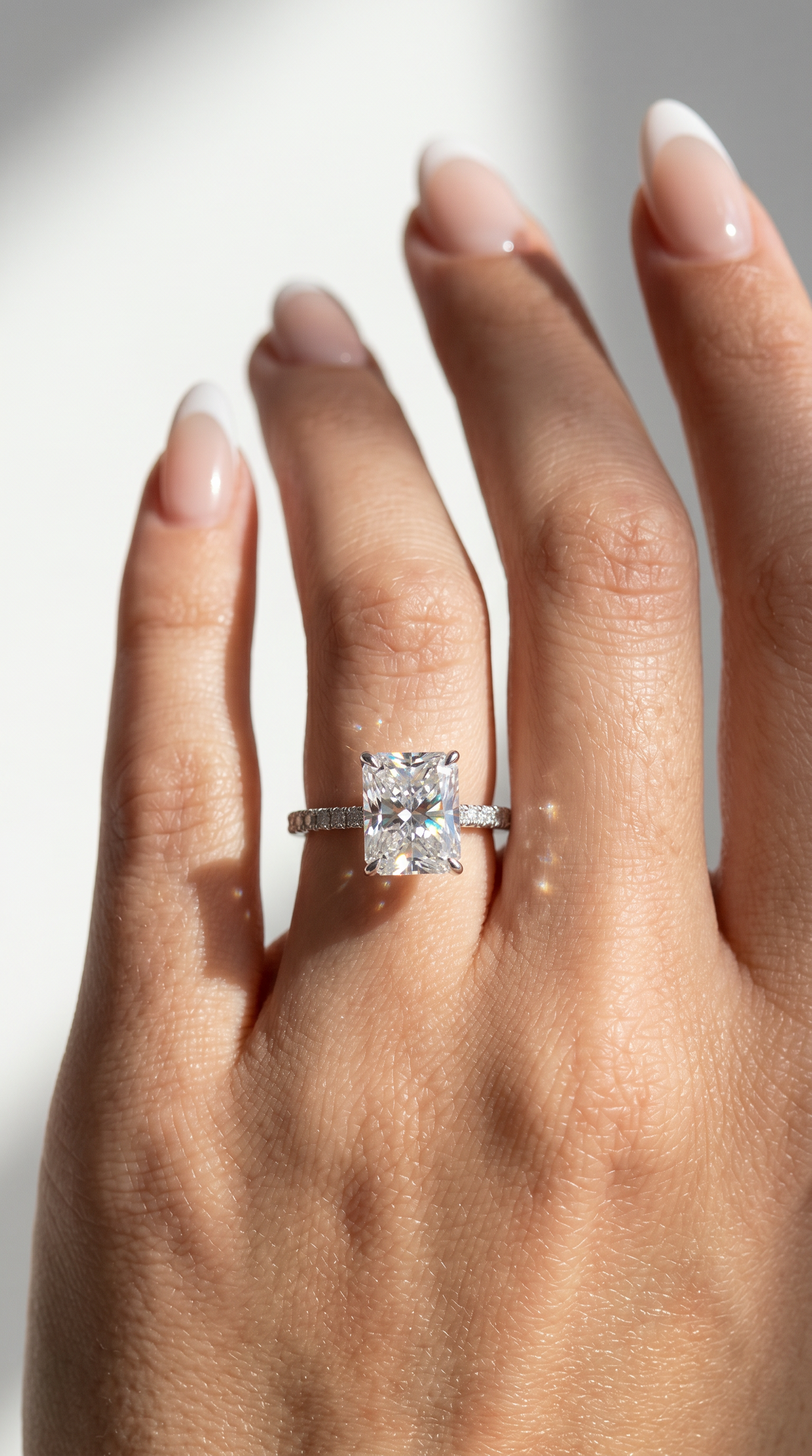 Glimmering Galaxy Ring