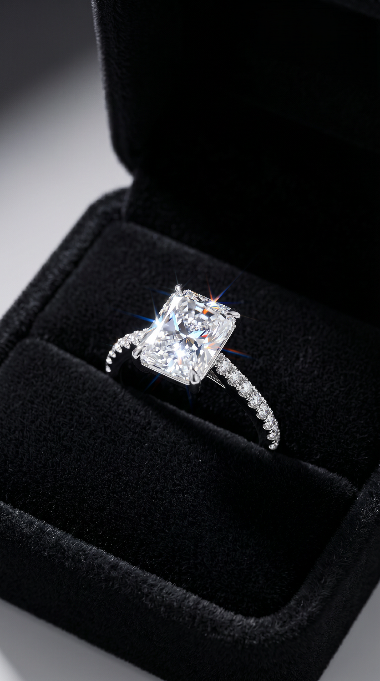 Glimmering Galaxy Ring
