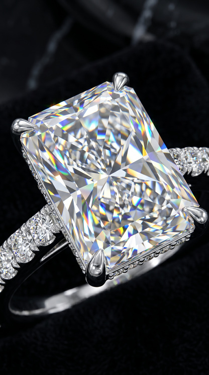 Glimmering Galaxy Ring