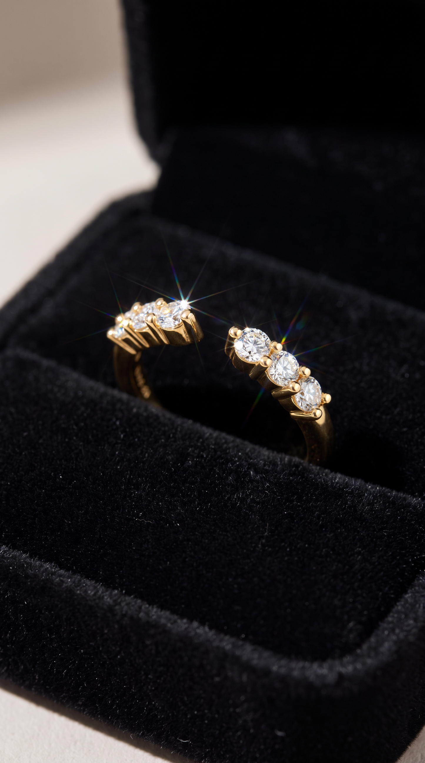 Celestial Embrace Ring Gold