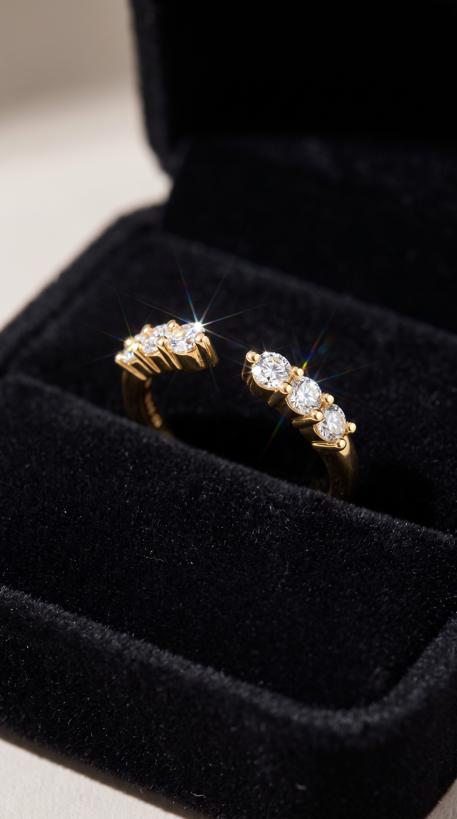 Celestial Embrace Ring Gold