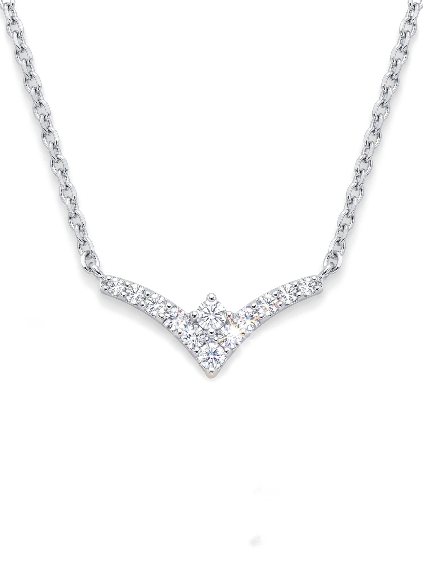 Chevron Wish Necklace