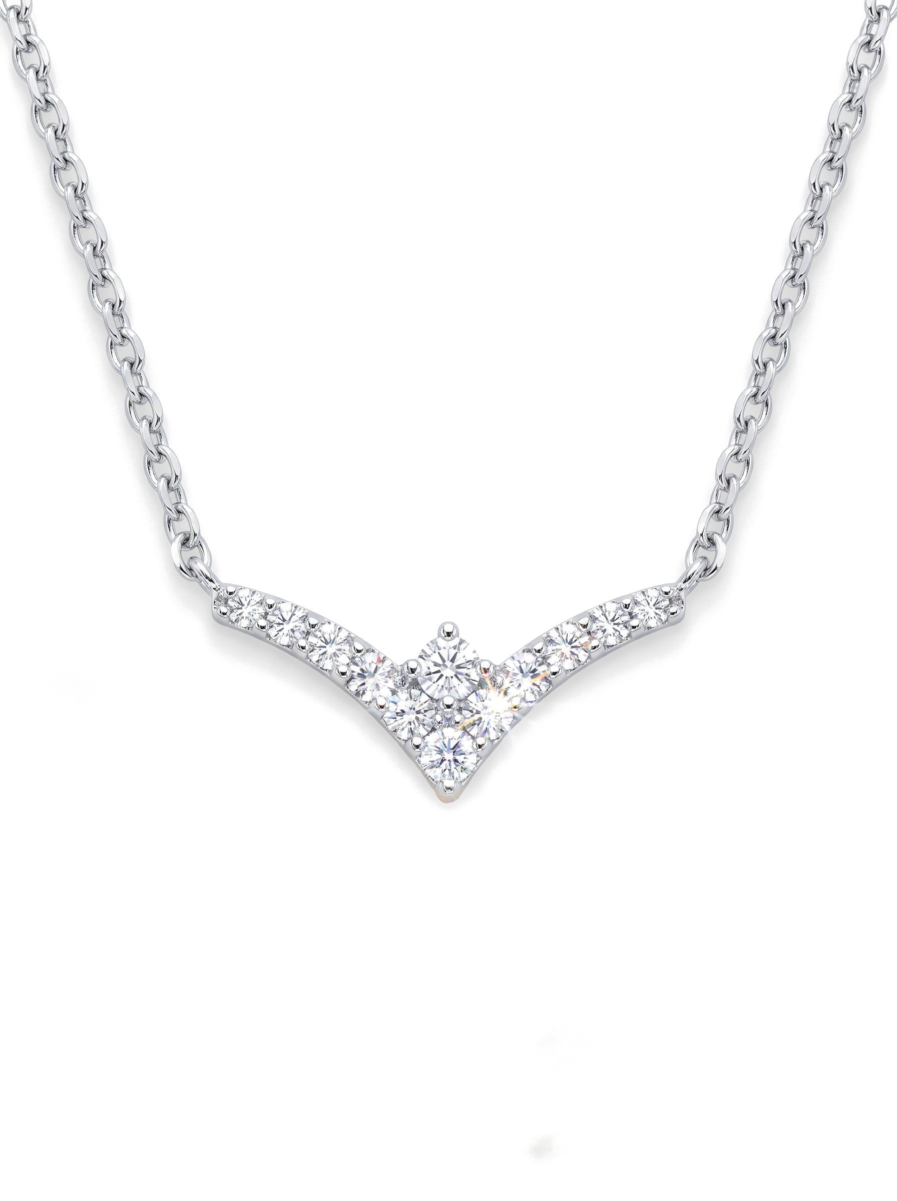 Chevron Wish Necklace