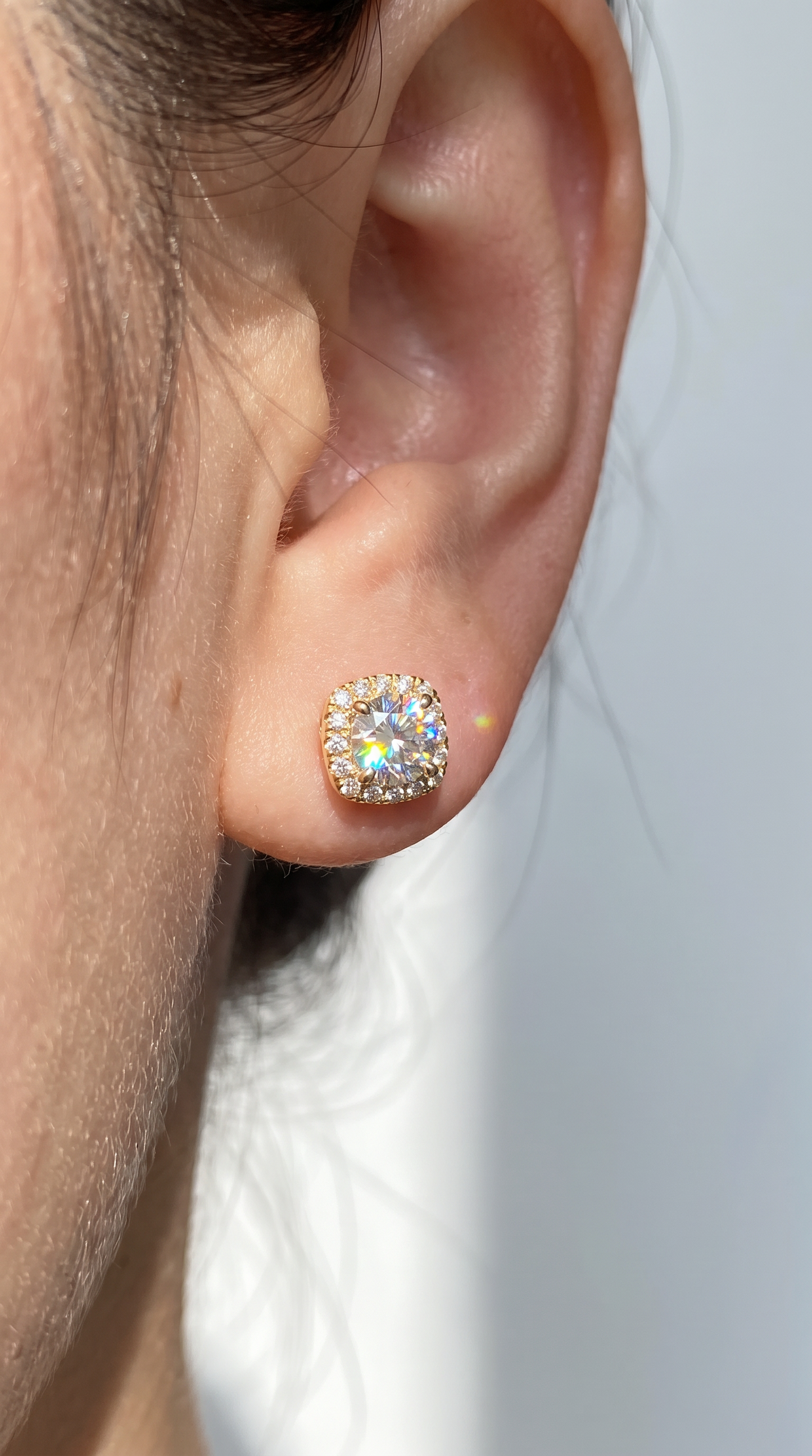 Cloud Nine Earrings Gold