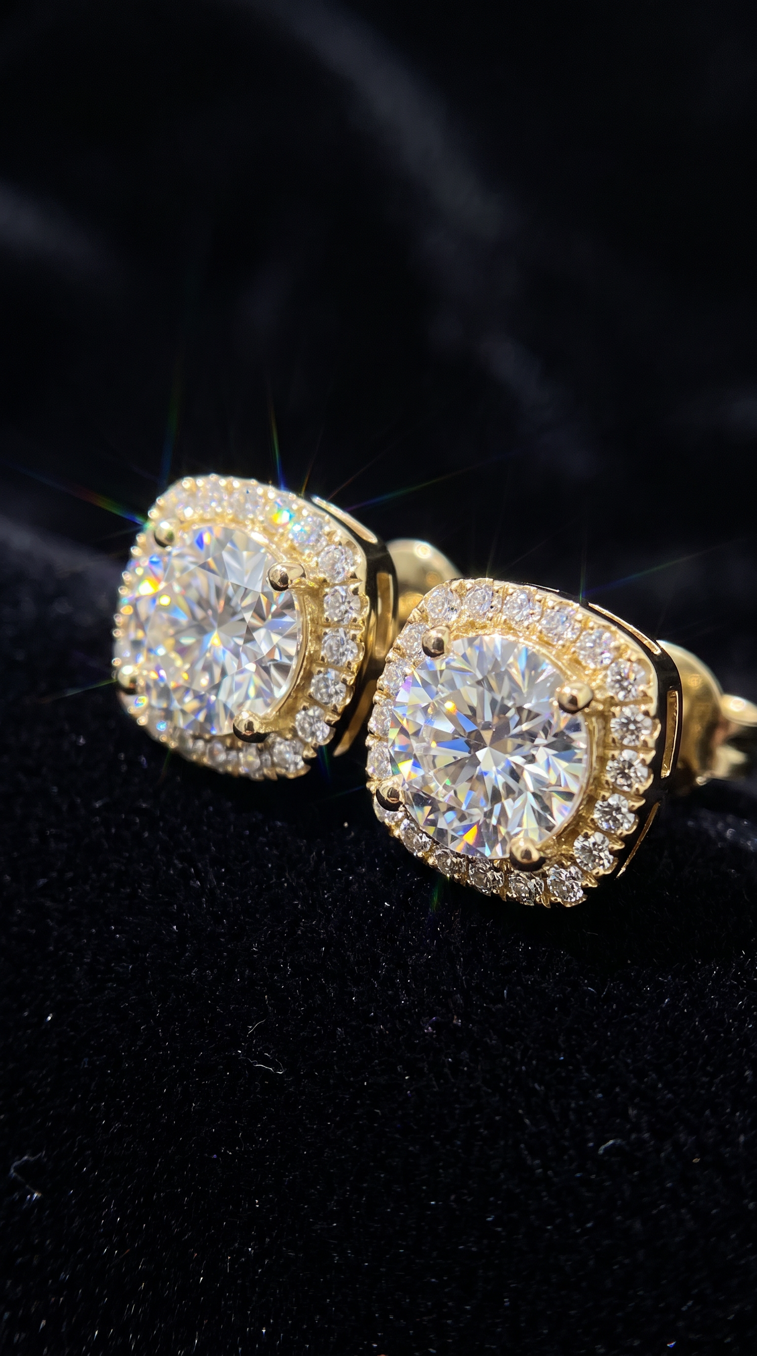 Cloud Nine Earrings Gold