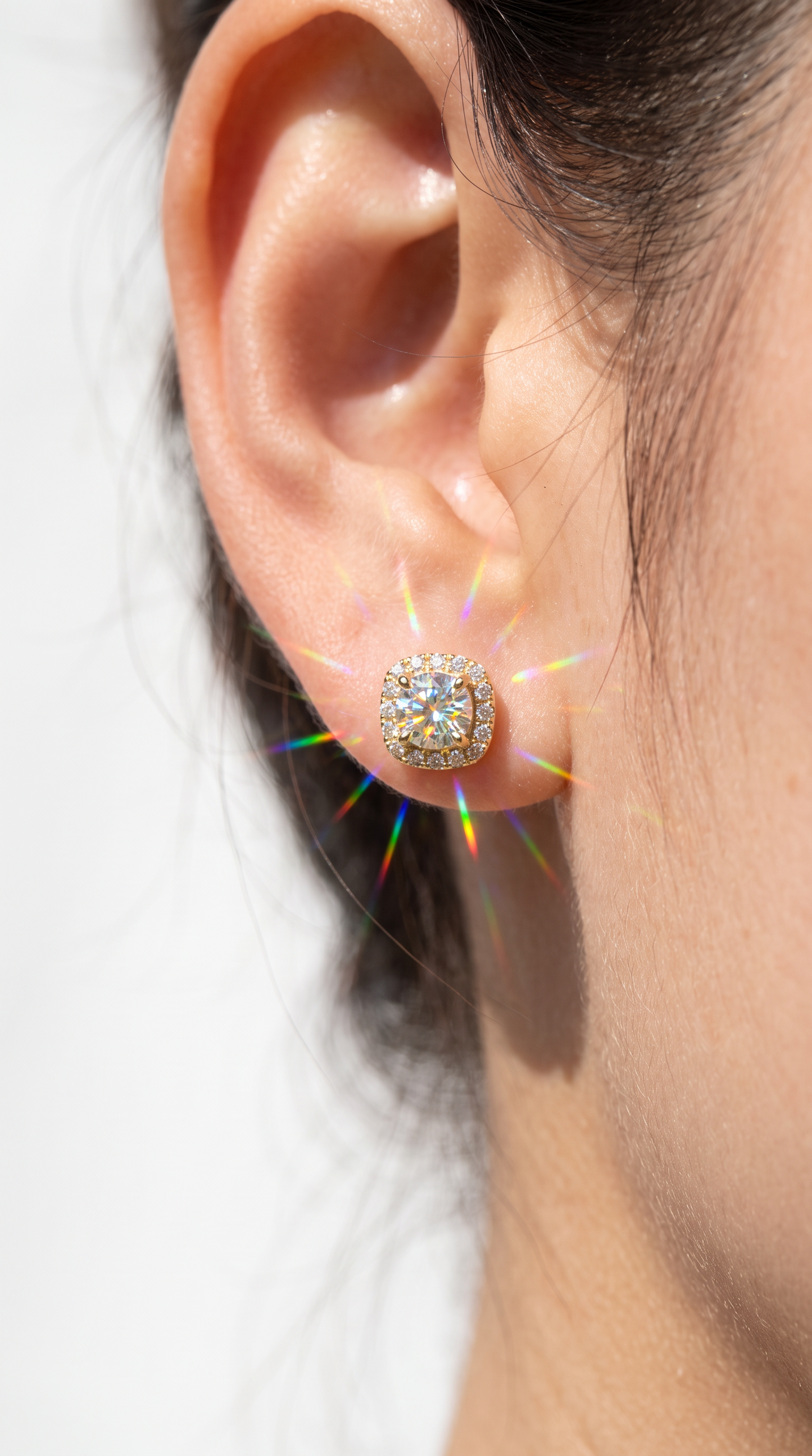 Cloud Nine Earrings Gold