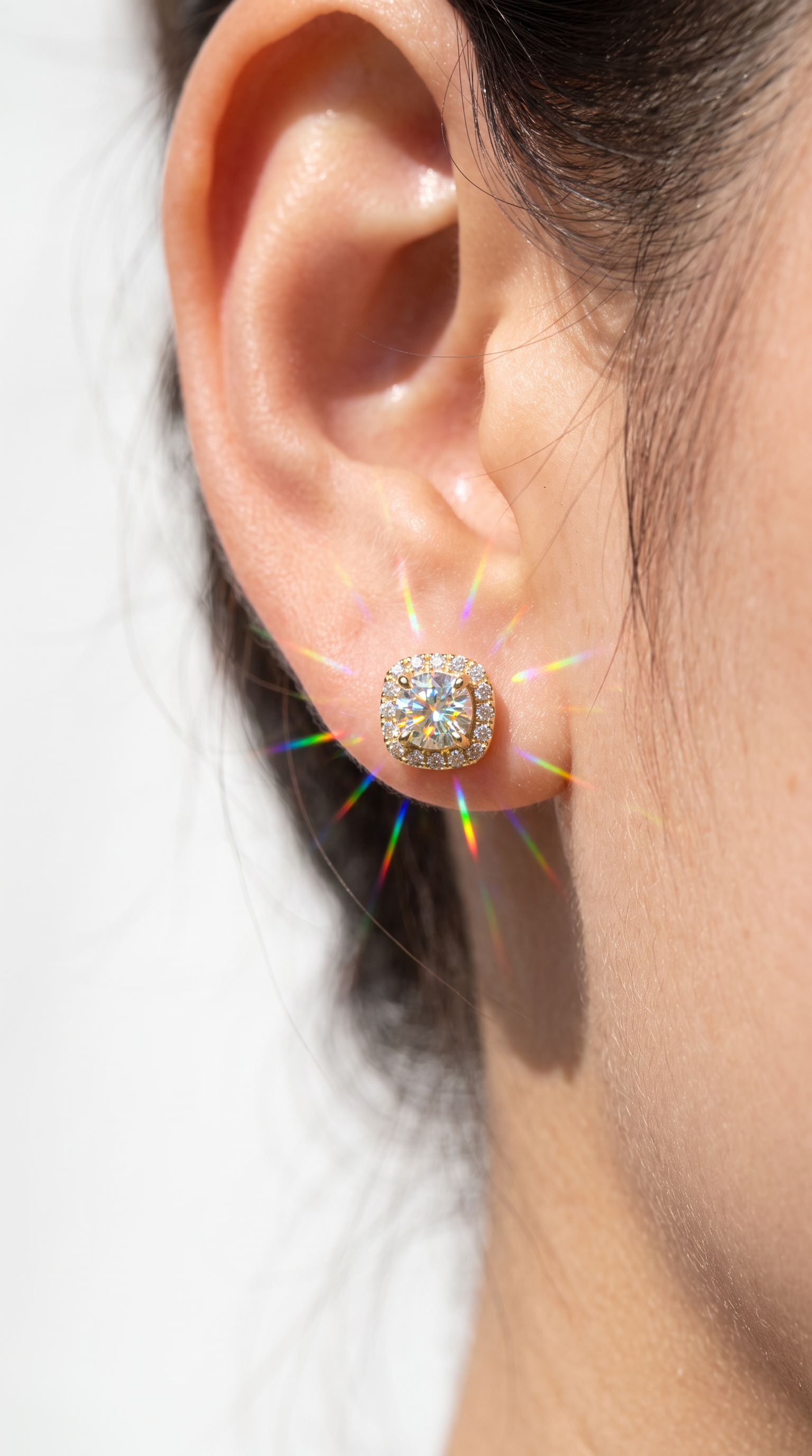 Cloud Nine Earrings Gold