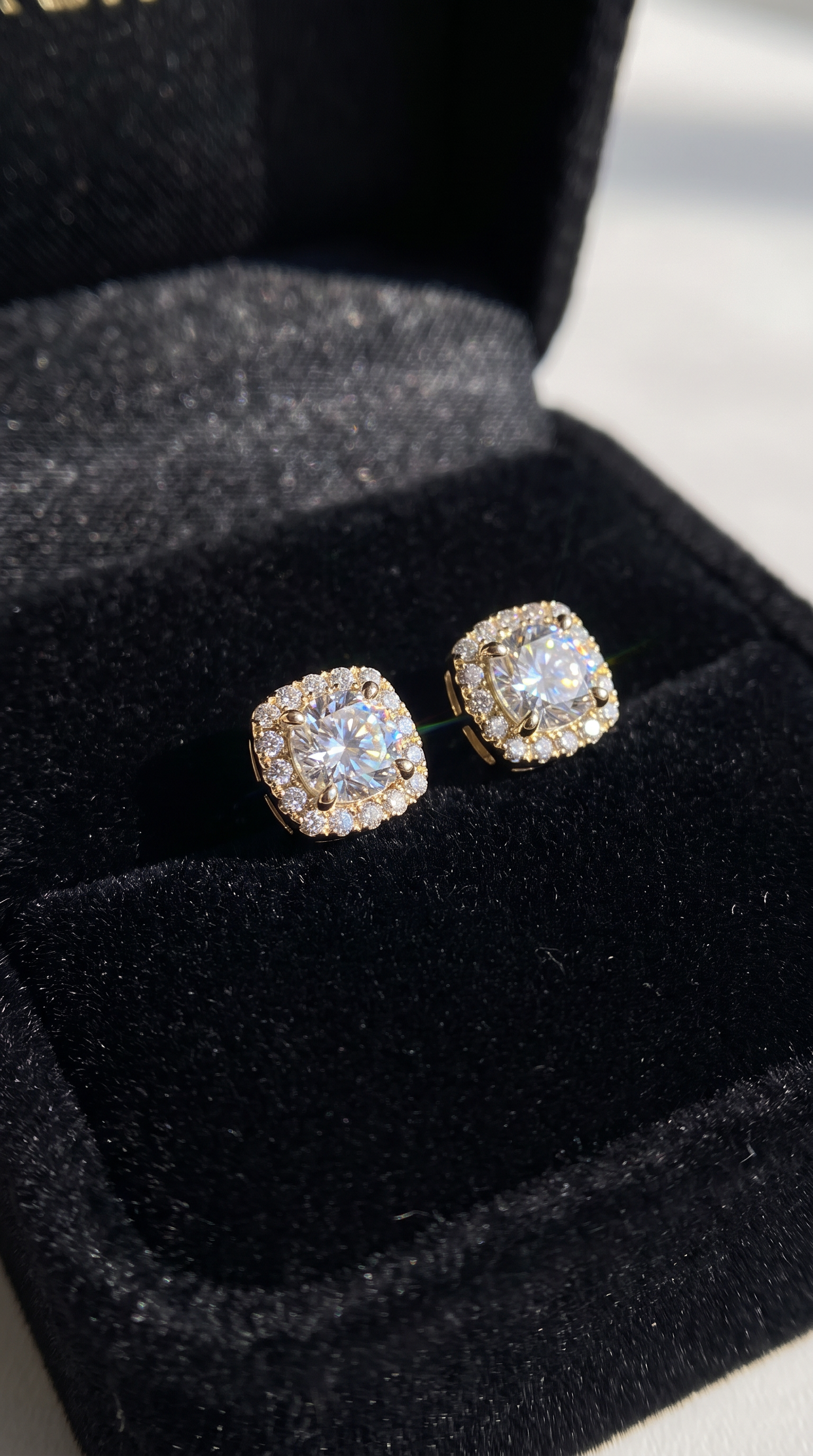 Cloud Nine Earrings Gold