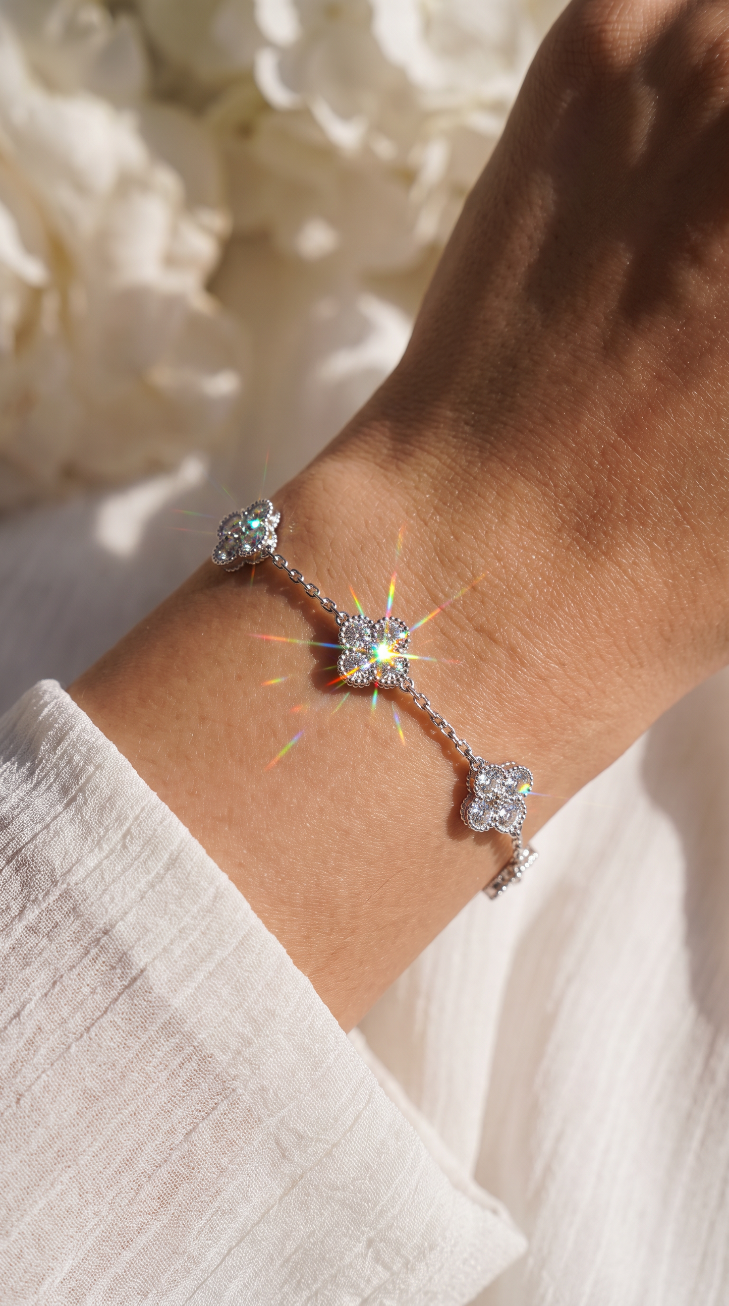 Clover Charm Bracelet