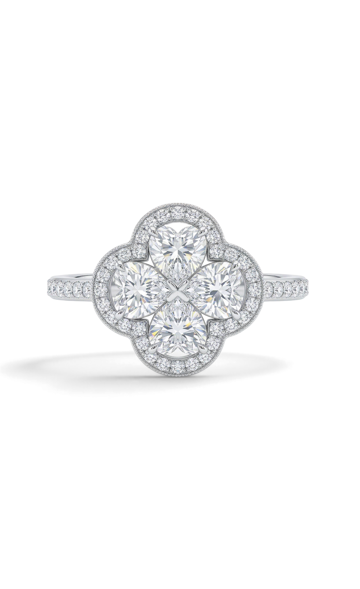 Clover Elegance Ring