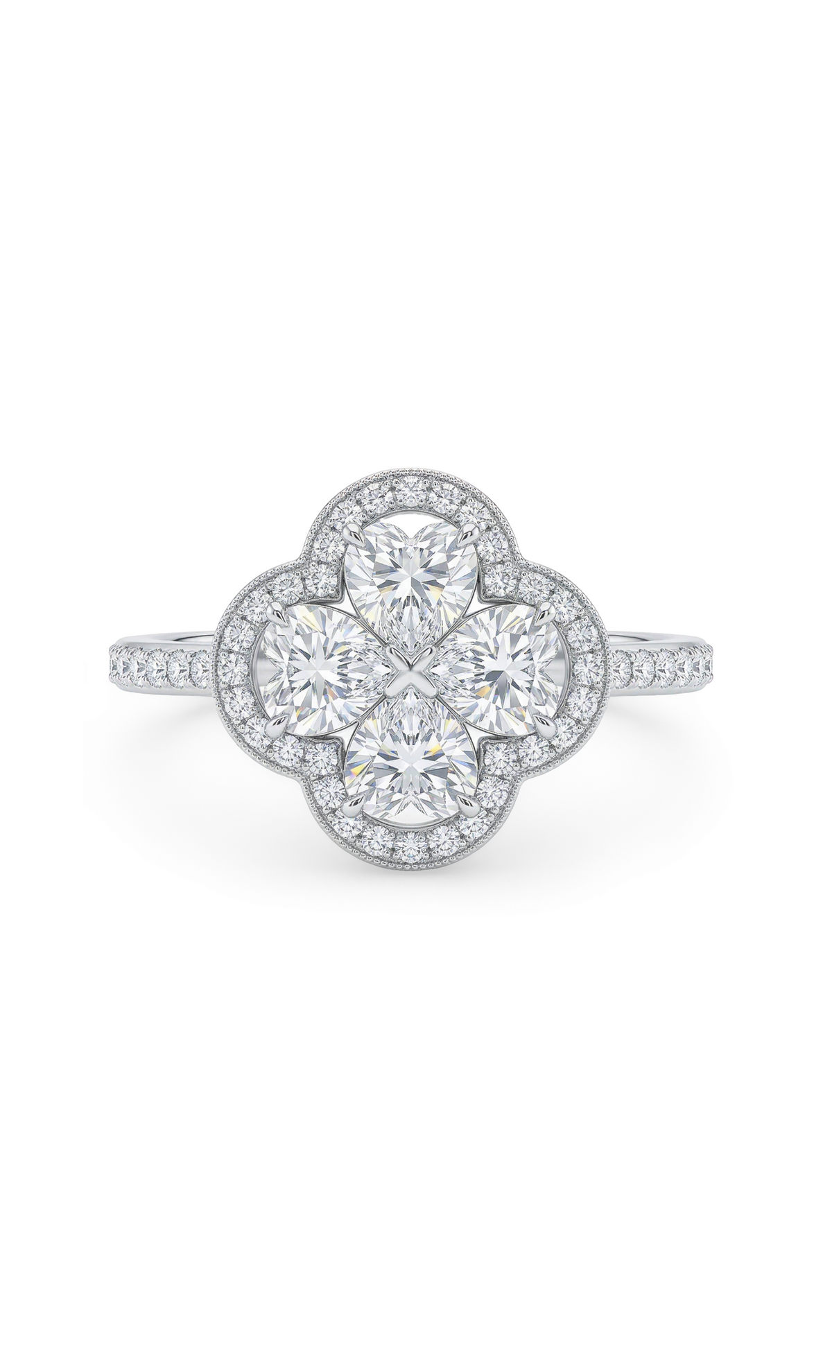 Clover Elegance Ring