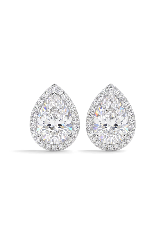 Comet Halo Earrings