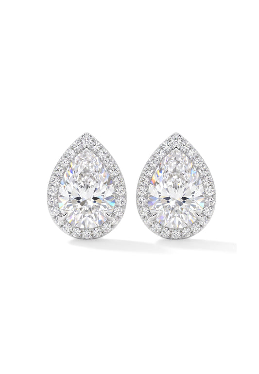 Comet Halo Earrings