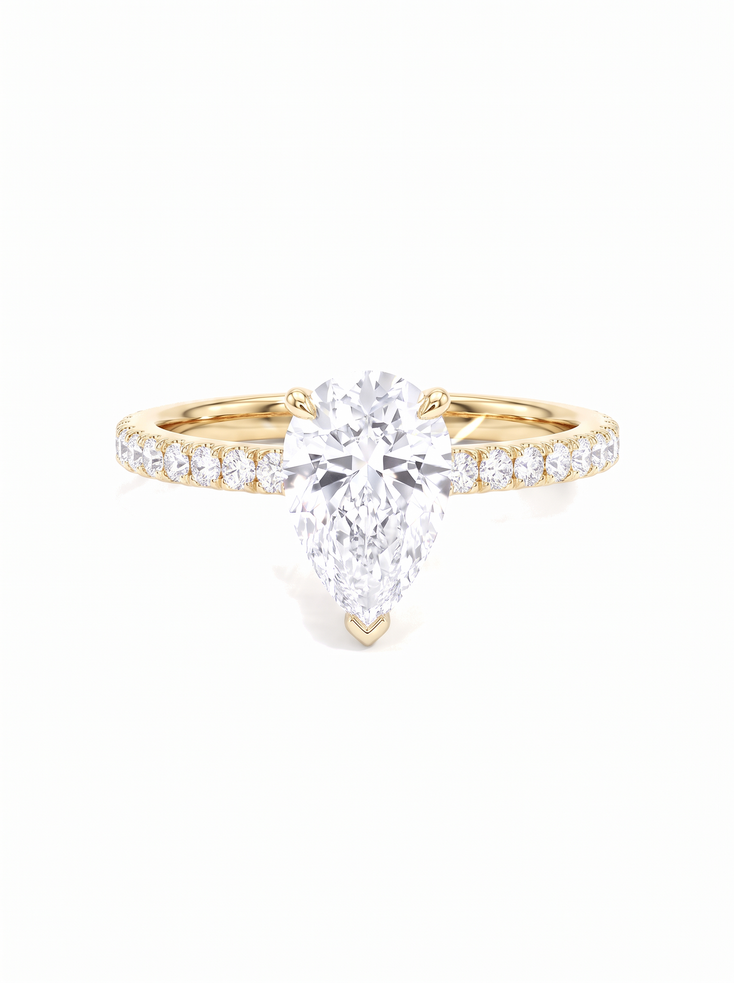 Comet Trail Ring Gold