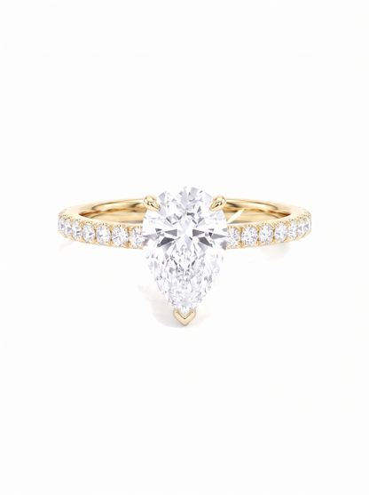 Comet Trail Ring Gold
