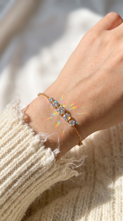 Constellation Glow Bracelet Gold