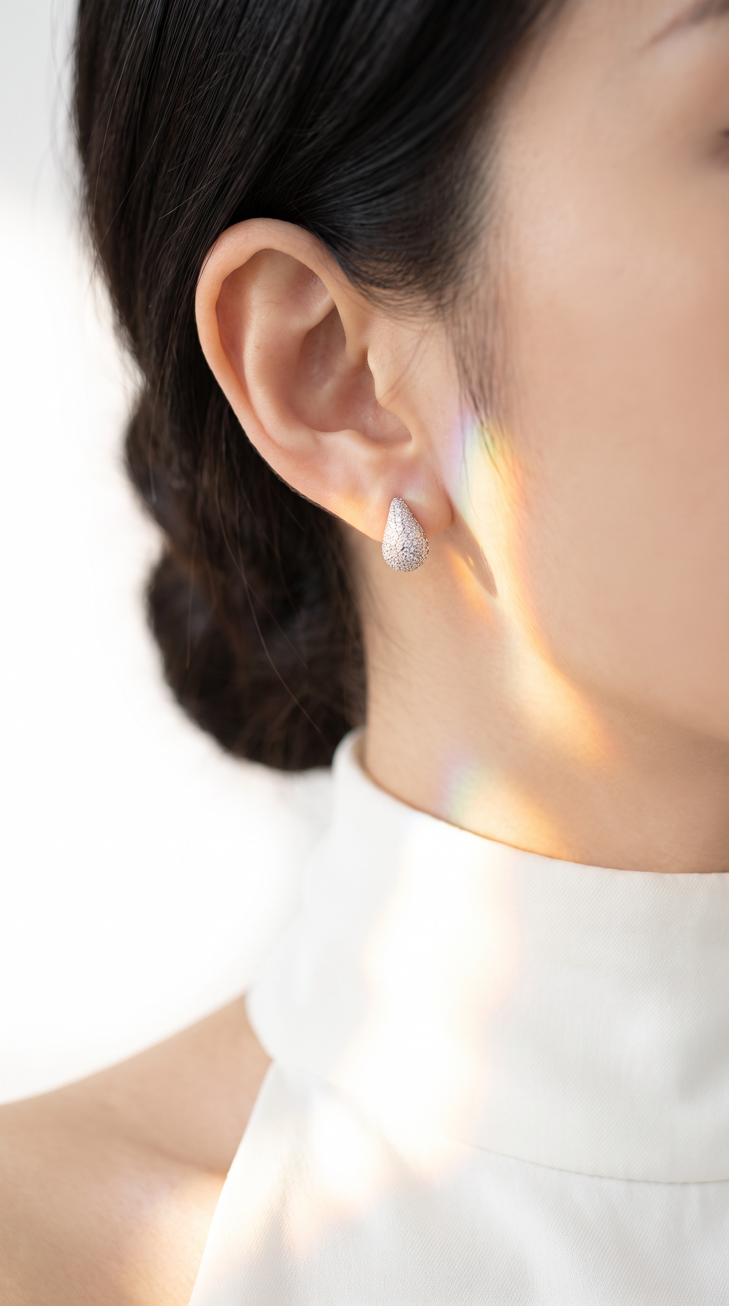 Crystal Teardrop Earrings