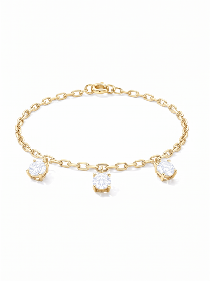 Dancing Drops Bracelet Gold