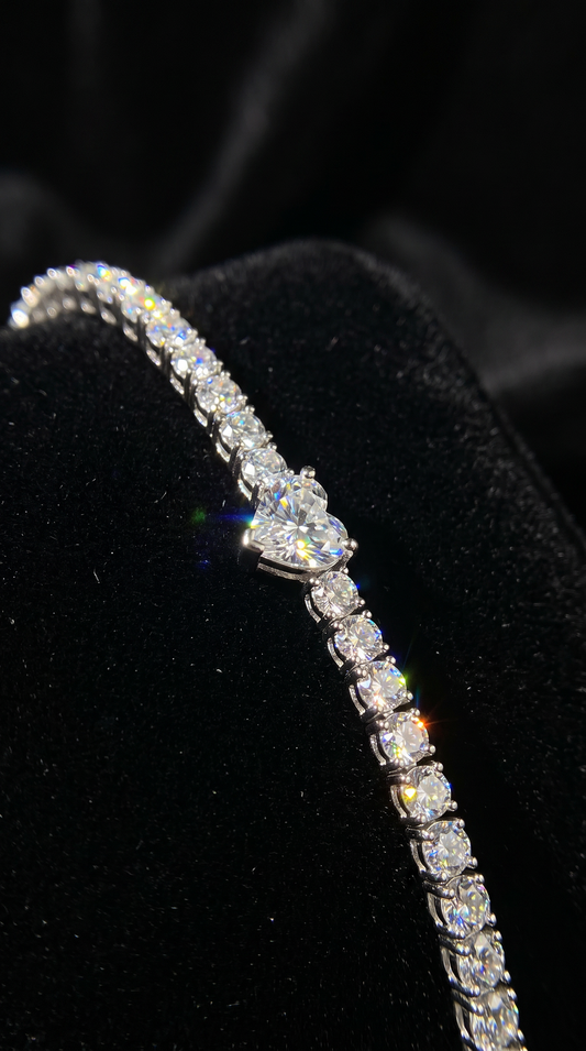 Devoted Heart Bracelet
