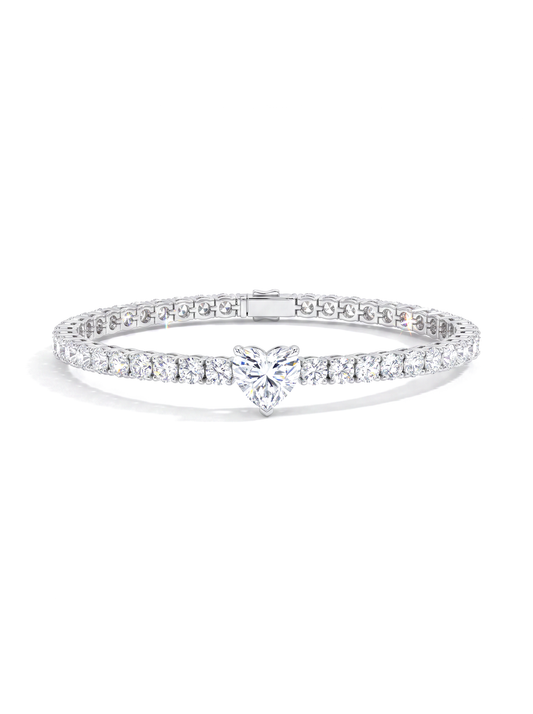 Devoted Heart Bracelet