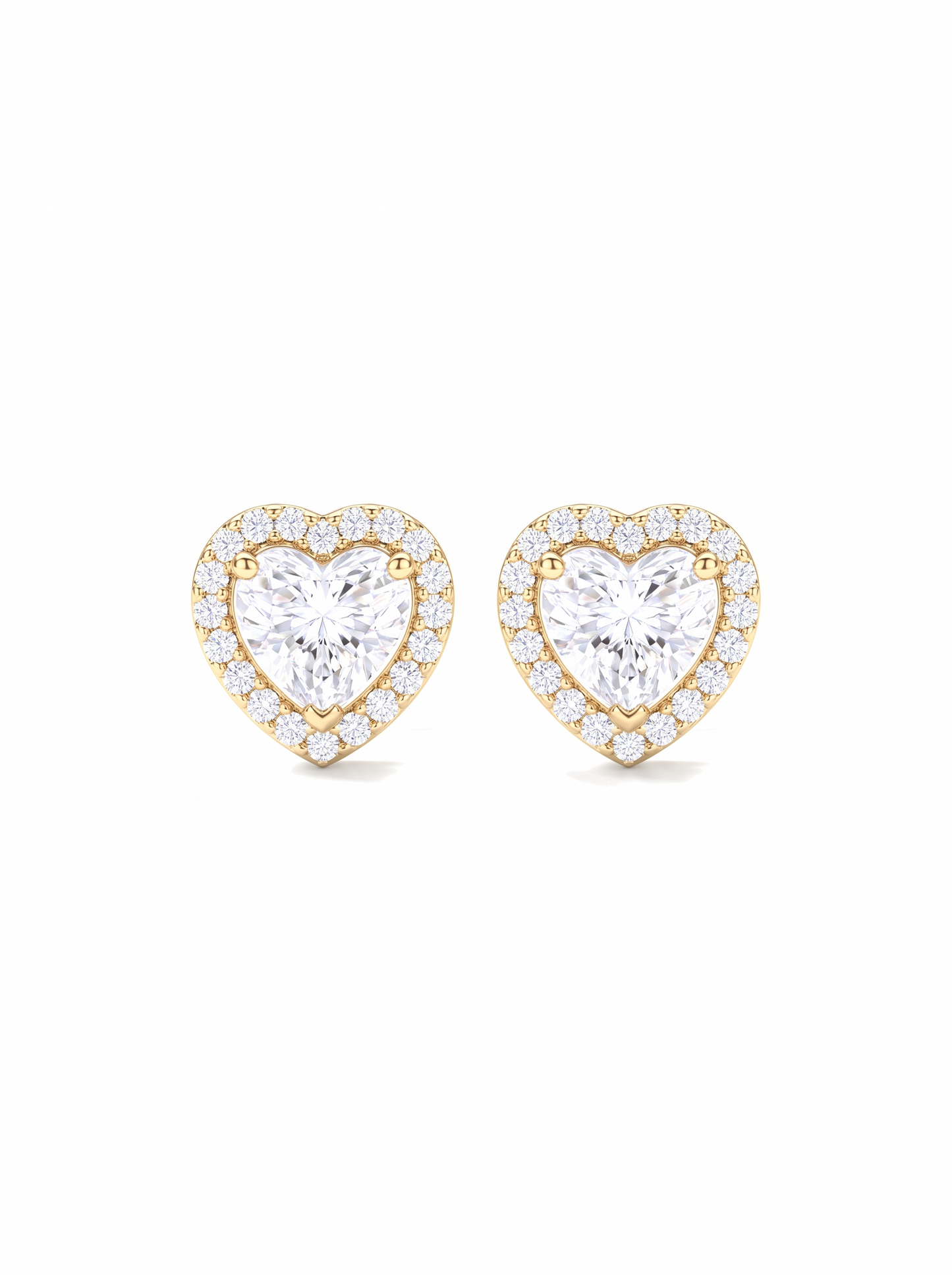 Devotion Halo Earrings Gold