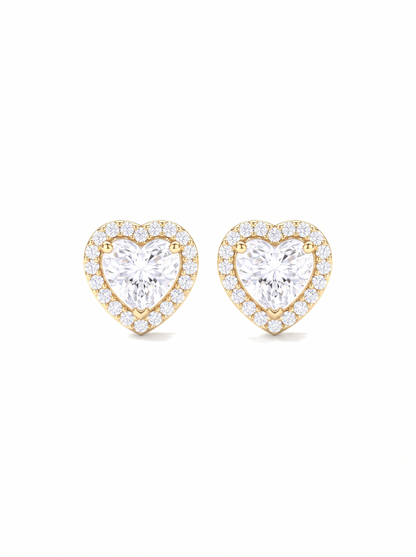 Devotion Halo Earrings Gold