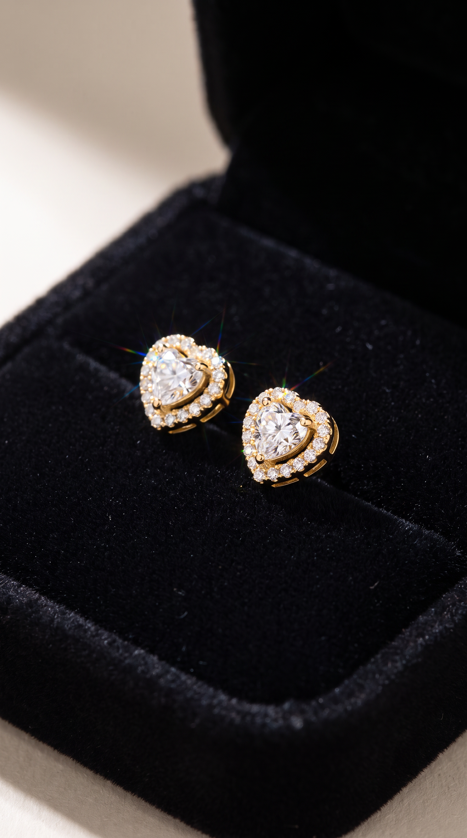Devotion Halo Earrings Gold