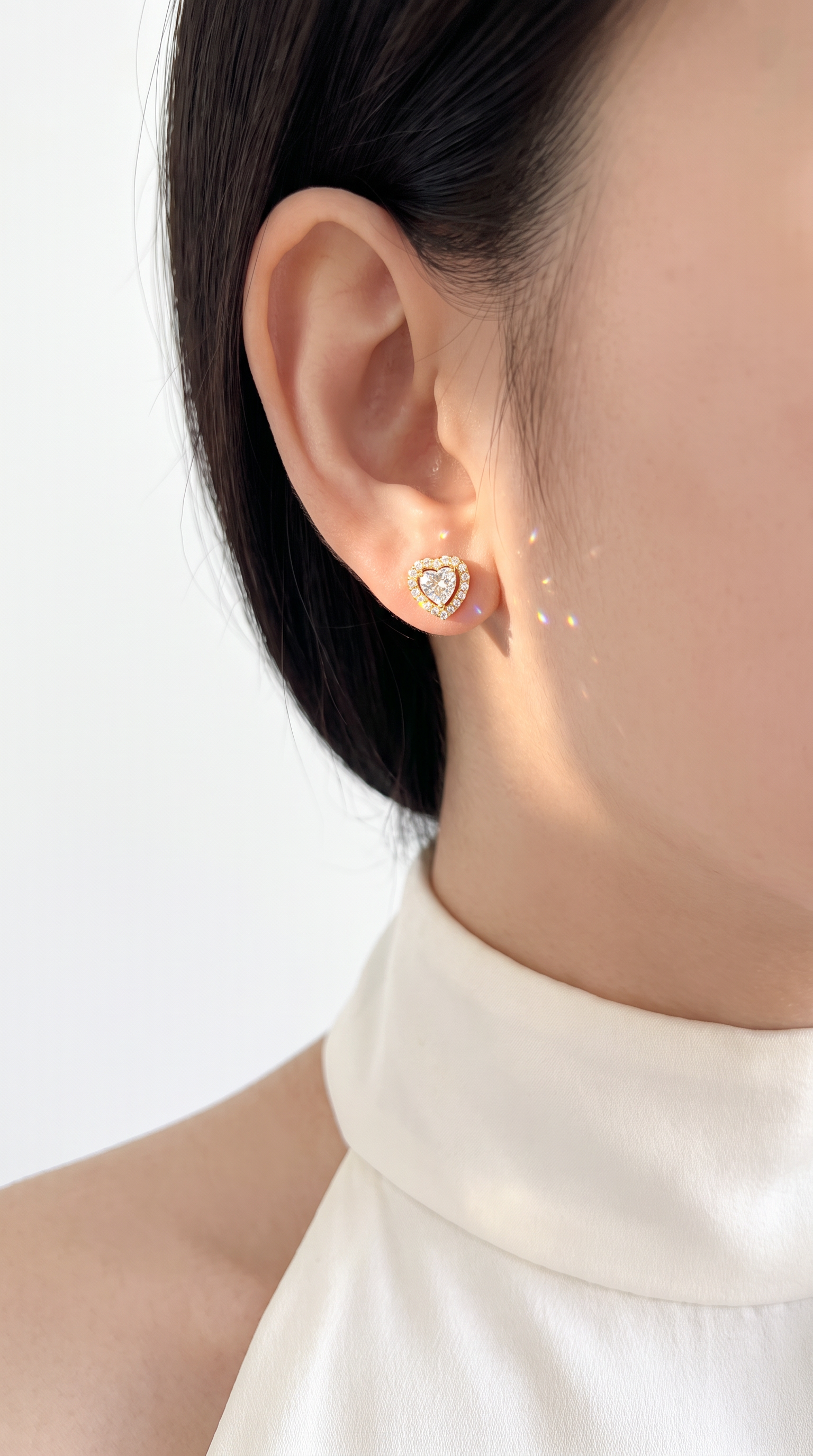 Devotion Halo Earrings Gold