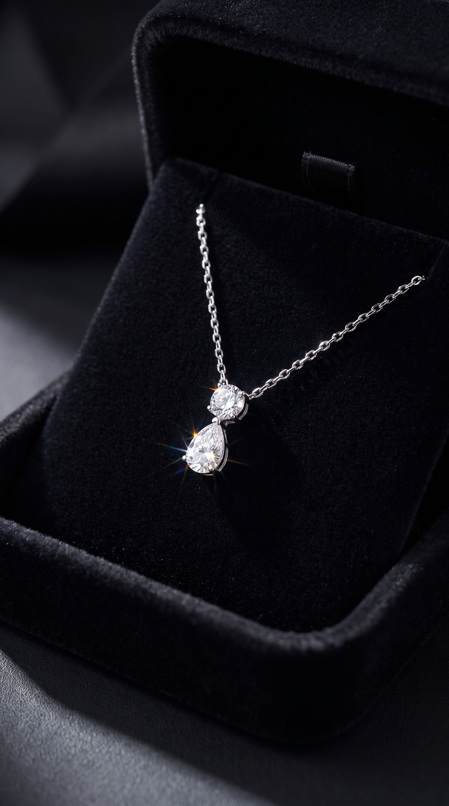 Dewdrop Duet Necklace