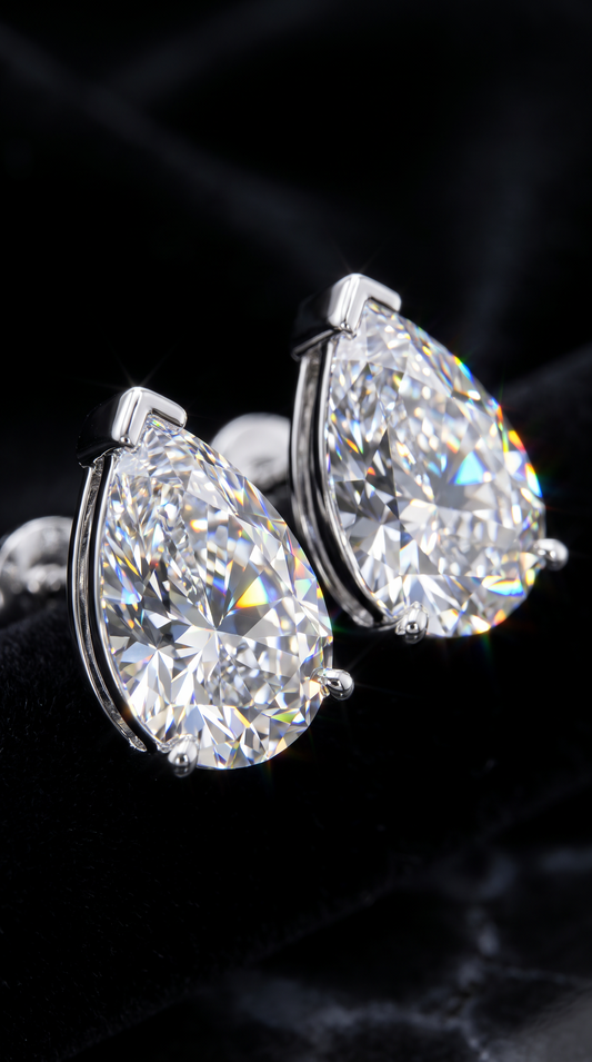 Dewdrop Solitaire Earrings