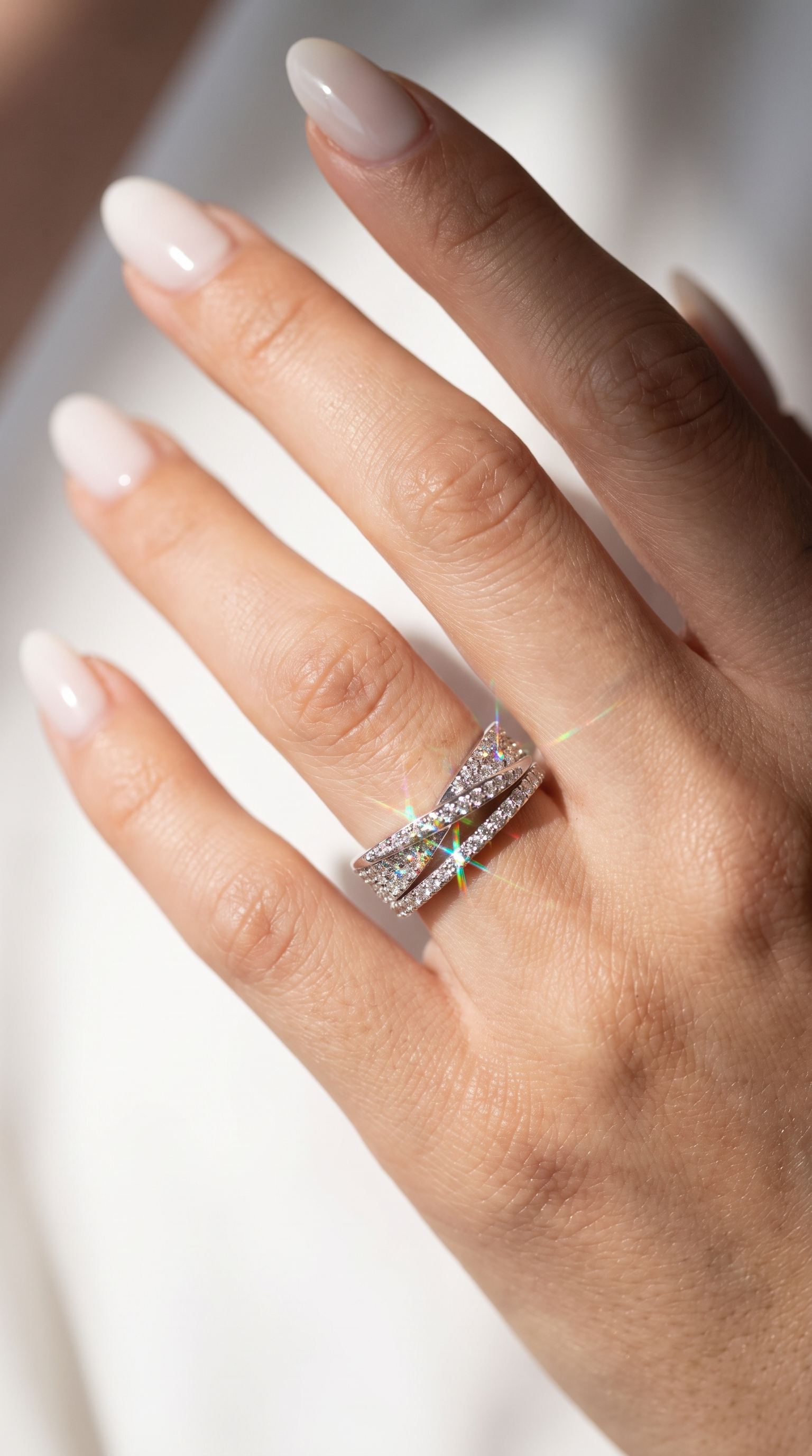 Entwined Infinity Ring