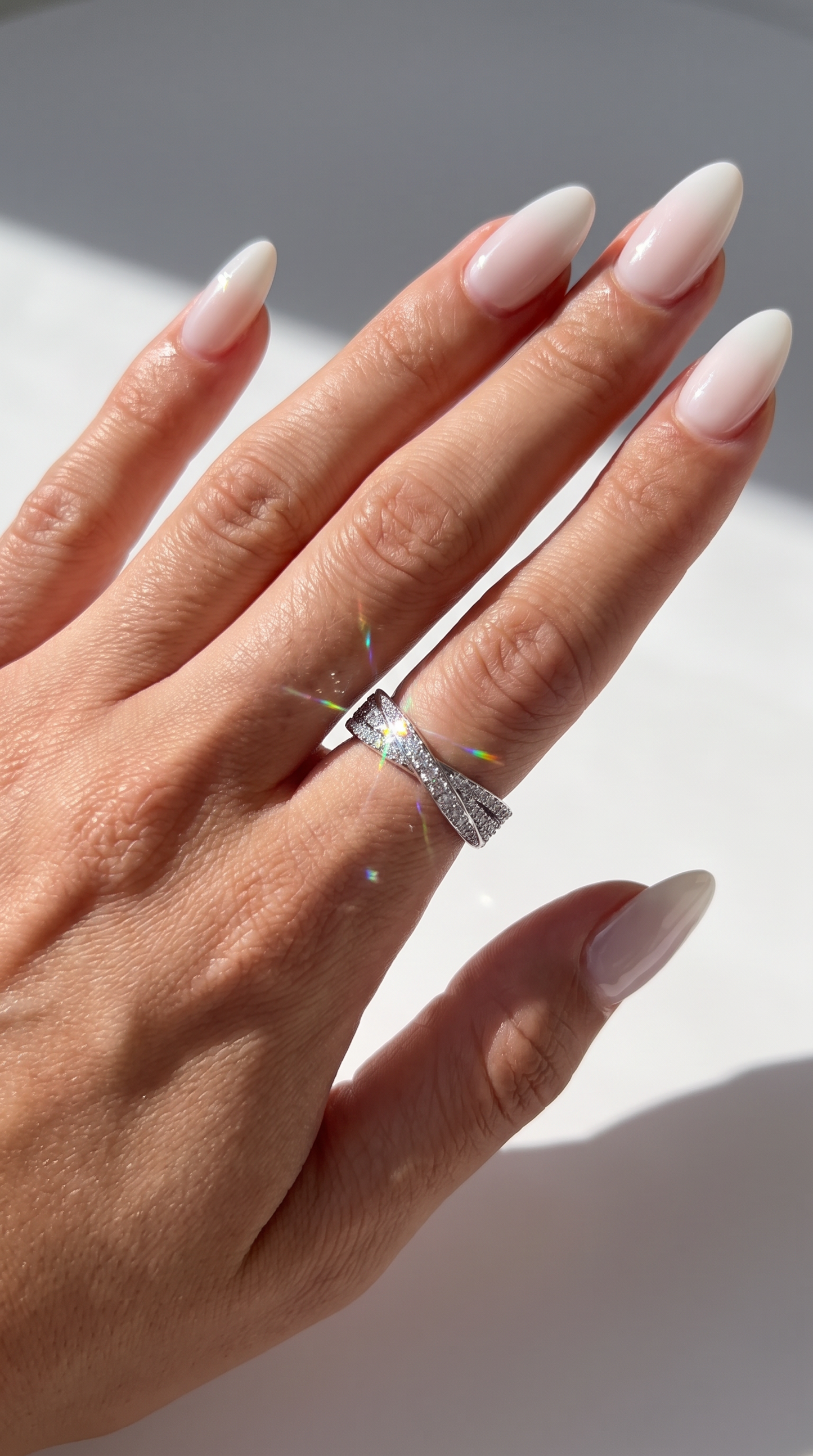 Entwined Infinity Ring