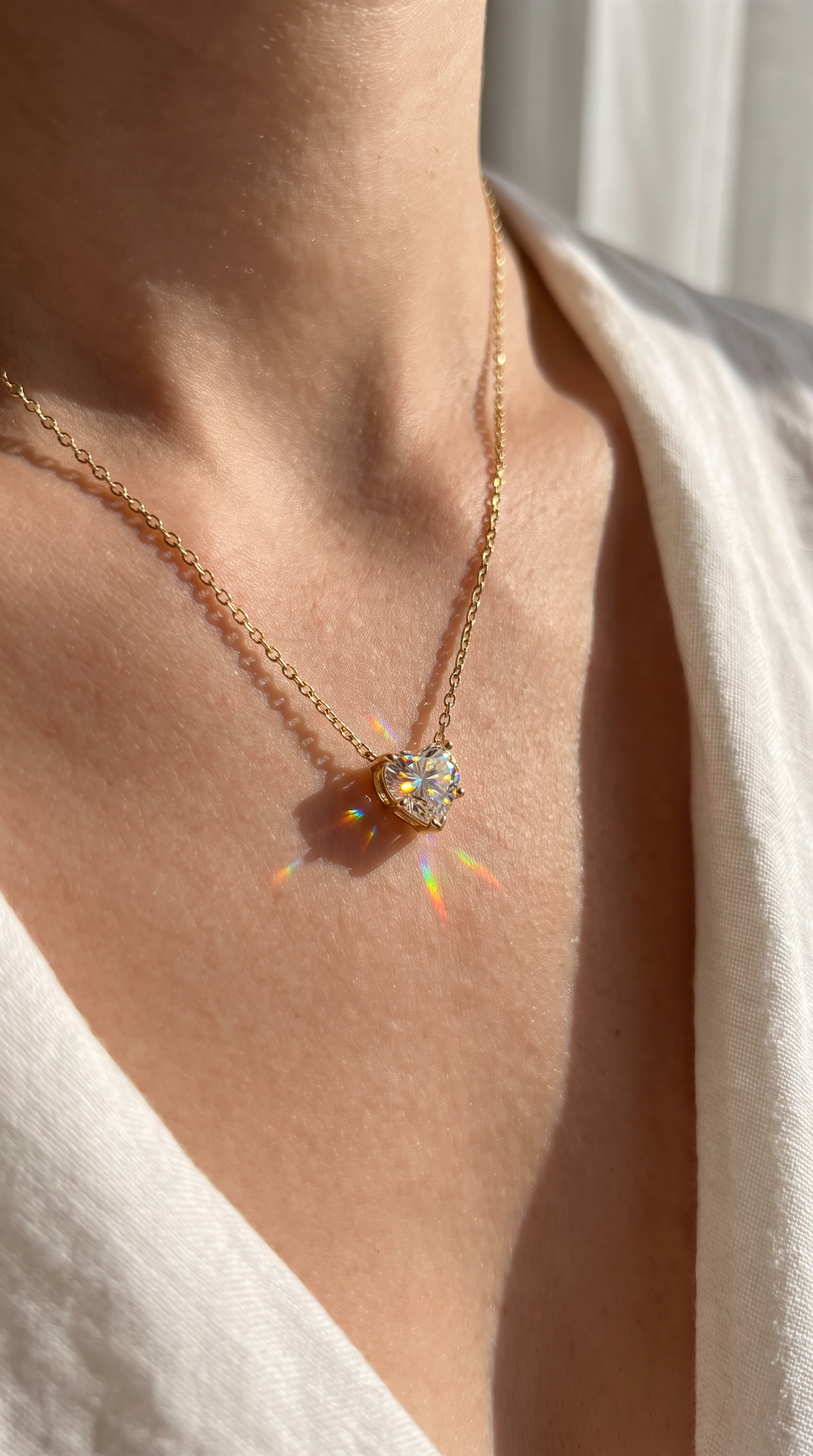 Eternal Devotion Necklace Gold