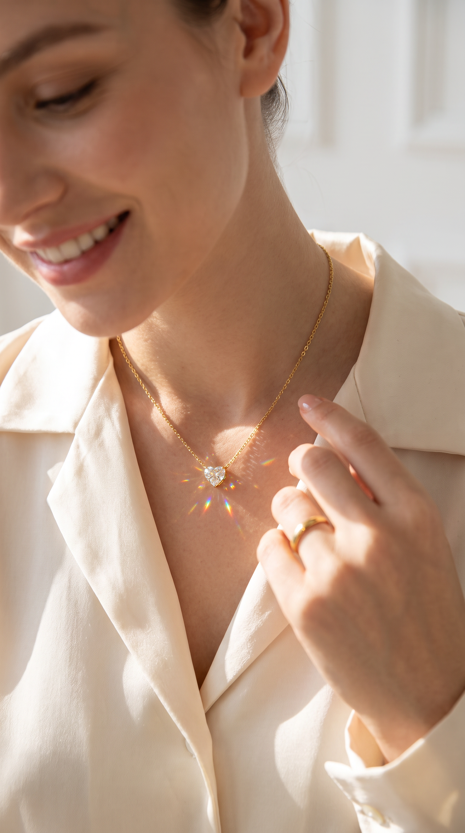 Eternal Devotion Necklace Gold