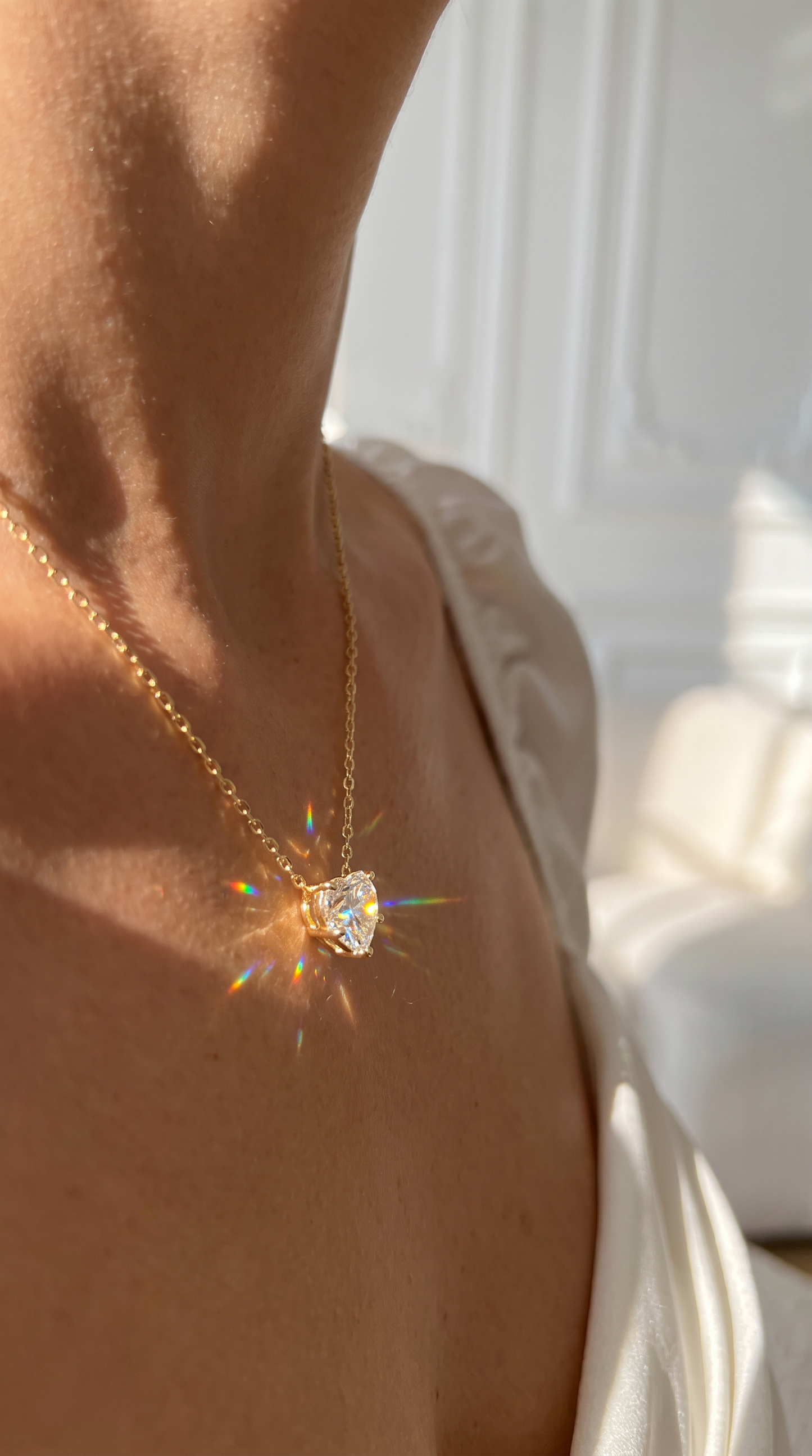 Eternal Devotion Necklace Gold