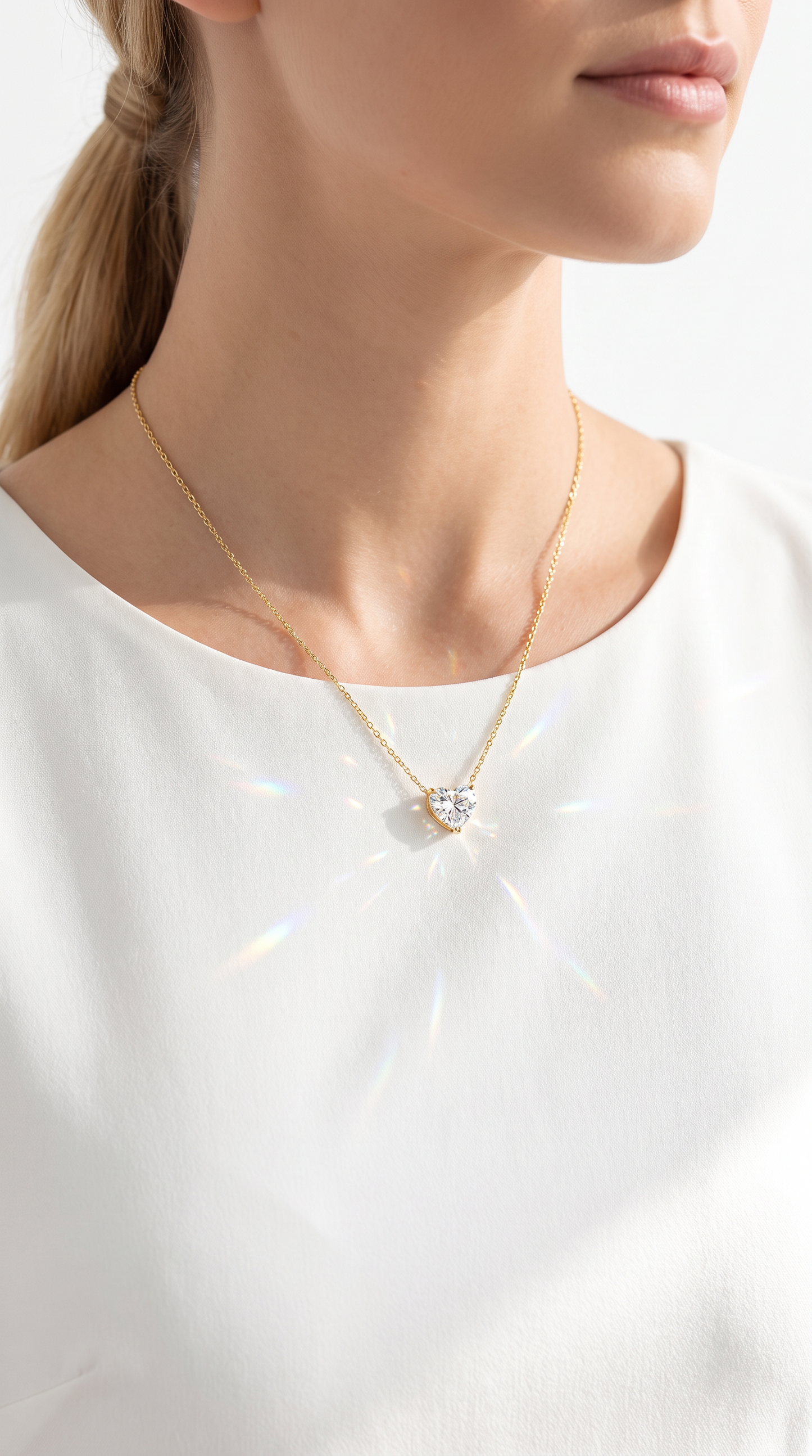 Eternal Devotion Necklace Gold