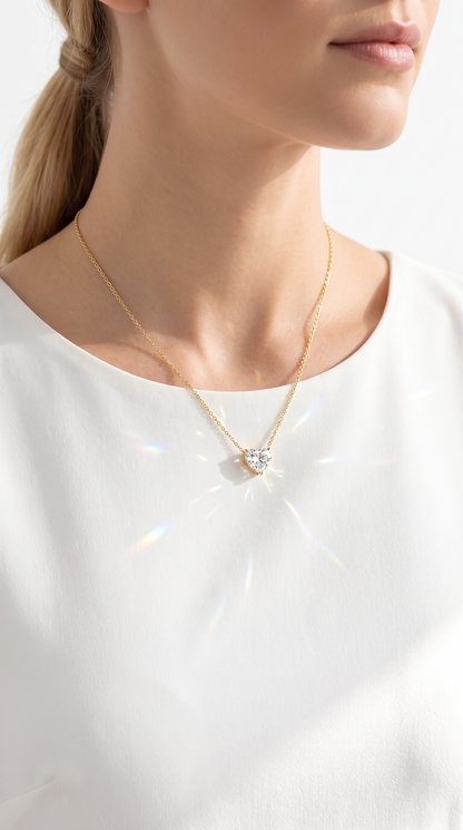 Eternal Devotion Necklace Gold