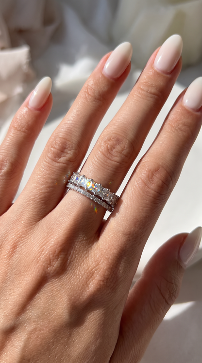 Glacier Eternity Ring